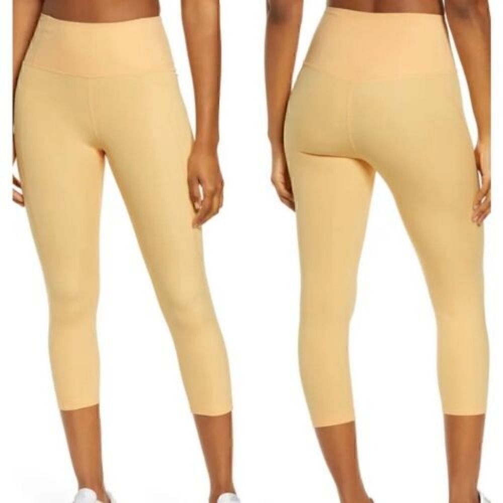 Girlfriend Collective Leggings Butter Yellow Size Large
